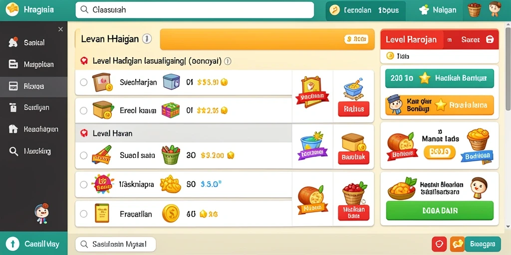 Fitur sosial yang memungkinkan interaksi antar pemain.